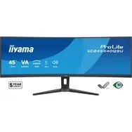 iiyama ProLite XCB4594DQSU-B1 monitor komputerowy 113 cm (44.5") 5120 x 1440 px Dual QHD LED Czarny