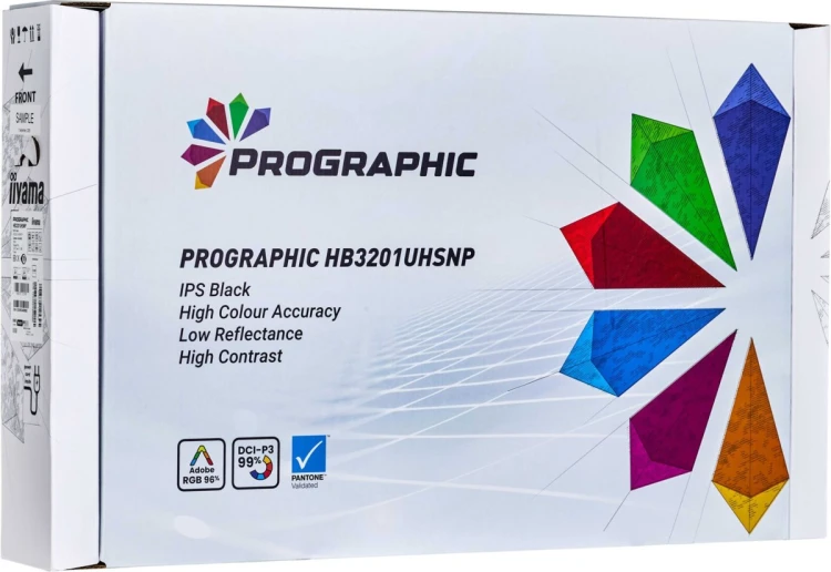iiyama ProGraphic HB3201UHSNP-B1 monitor komputerowy 80 cm (31.5") 3840 x 2160 px Czarny