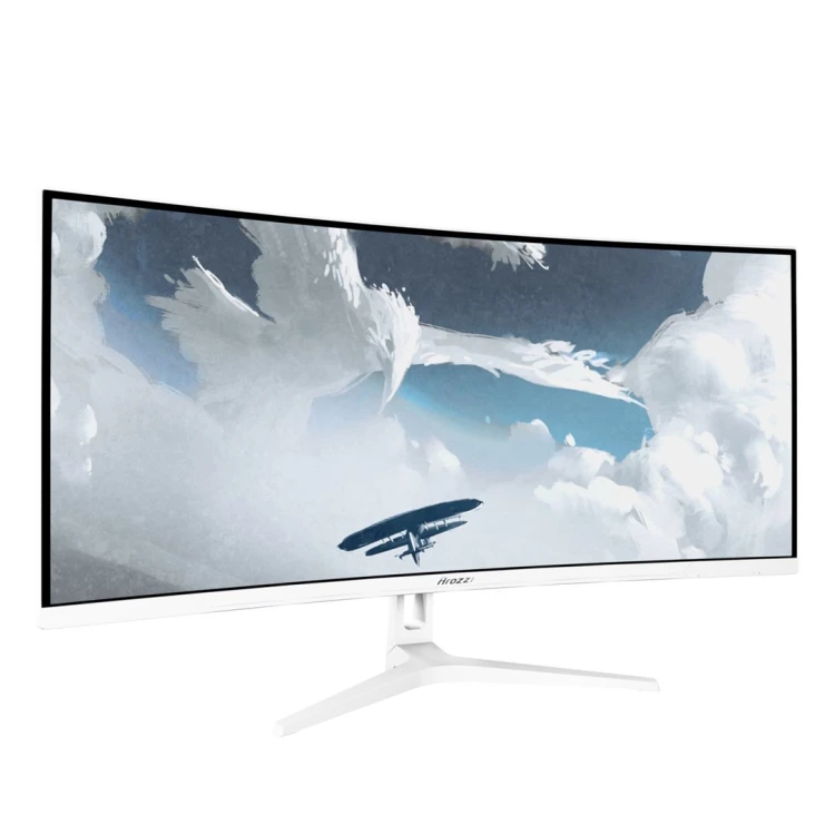 Arozzi Nova 34” Curved monitor komputerowy 86,4 cm (34") 3440 x 1440 px 4K Ultra HD LED Biały