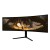 Arozzi Nova 49” Curved monitor komputerowy 124,5 cm (49") 5120 x 1440 px Dual QHD LED Czarny