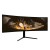 Arozzi Nova 49” Curved monitor komputerowy 124,5 cm (49") 5120 x 1440 px Dual QHD LED Czarny