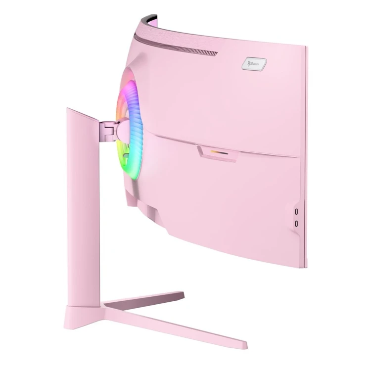 Arozzi Nova 49” Curved monitor komputerowy 124,5 cm (49") 5120 x 1440 px Dual QHD LED Różowy