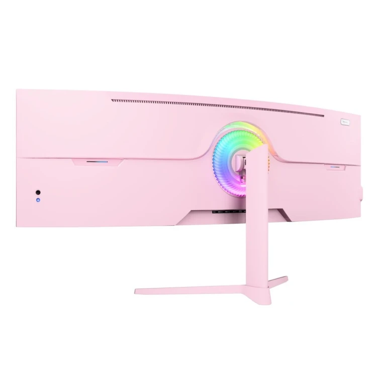 Arozzi Nova 49” Curved monitor komputerowy 124,5 cm (49") 5120 x 1440 px Dual QHD LED Różowy