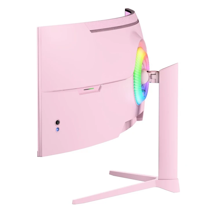 Arozzi Nova 49” Curved monitor komputerowy 124,5 cm (49") 5120 x 1440 px Dual QHD LED Różowy