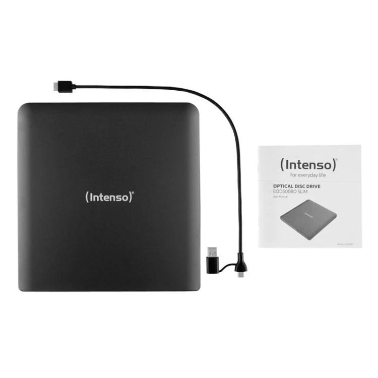 Intenso EOD 500BD Slim dysk optyczny Blu-Ray ROM Czarny