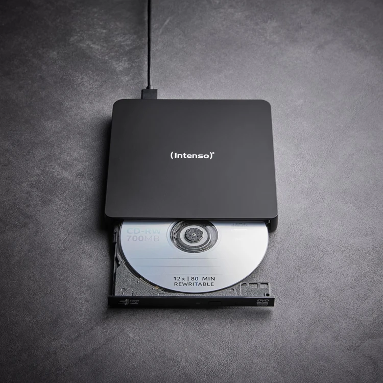Intenso EOD 400D Slim dysk optyczny DVD Super Multi DL Czarny