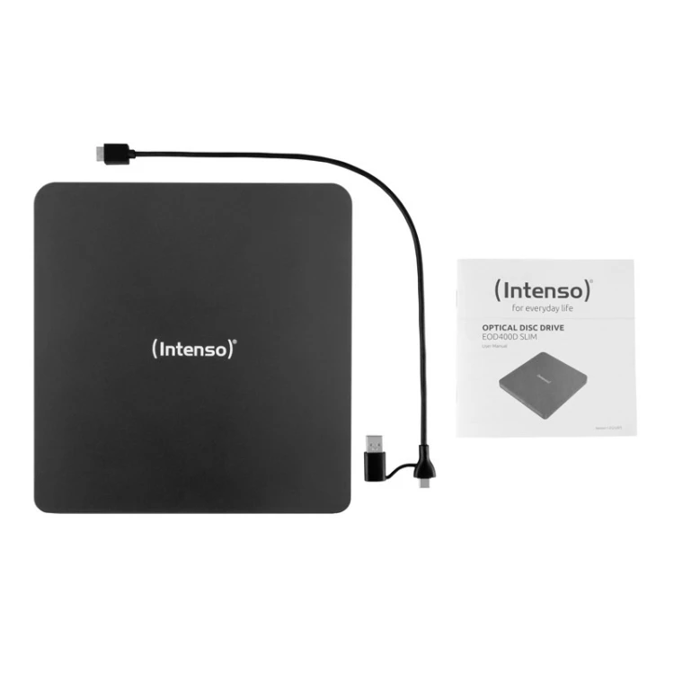 Intenso EOD 400D Slim dysk optyczny DVD Super Multi DL Czarny