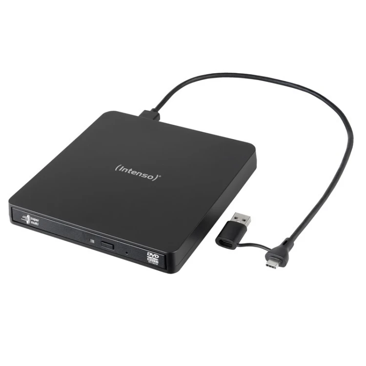 Intenso EOD 400D Slim dysk optyczny DVD Super Multi DL Czarny