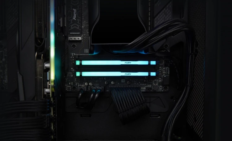 Kingston Technology FURY Beast RGB moduł pamięci 16 GB 1 x 16 GB DDR5 5600 MT/s 288-pin DIMM