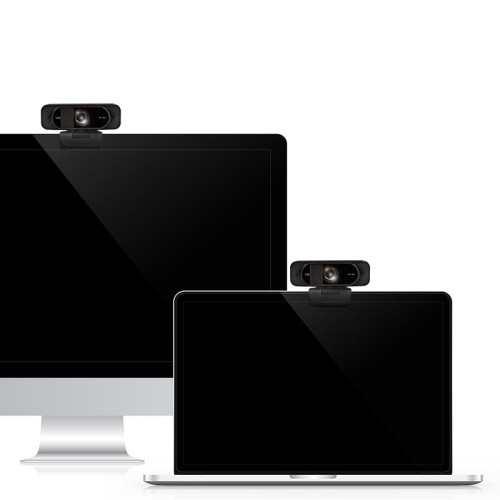 LogiLink UA0381 kamera internetowa 1920 x 1080 px USB 2.0 Czarny