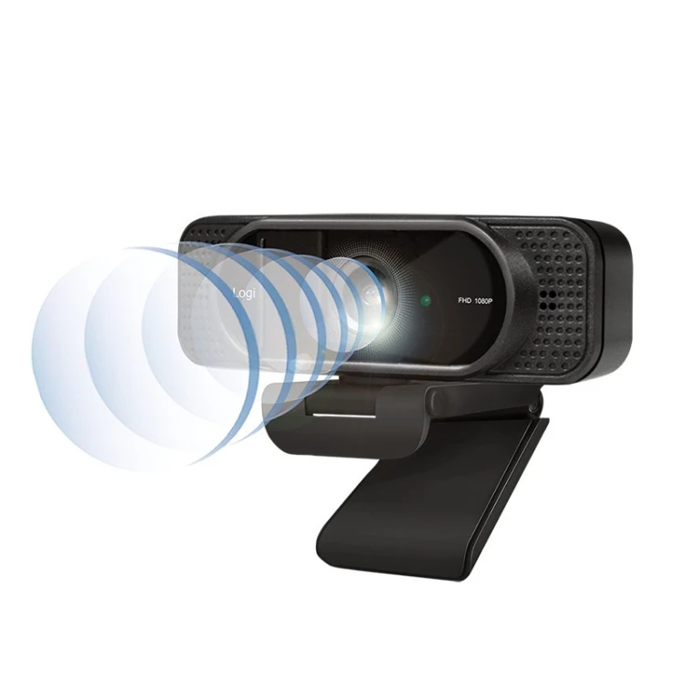 LogiLink UA0381 kamera internetowa 1920 x 1080 px USB 2.0 Czarny