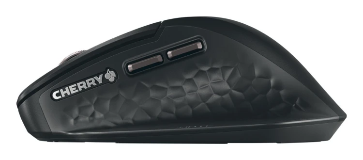 CHERRY Stream desktop ultimate klawiatura Dołączona myszka Dom/Biuro USB + RF Wireless + Bluetooth QWERTZ Niemiecki Czarny
