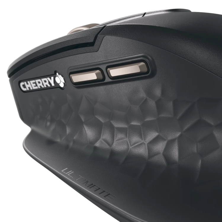 CHERRY Stream desktop ultimate klawiatura Dołączona myszka Dom/Biuro USB + RF Wireless + Bluetooth QWERTZ Niemiecki Czarny