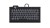 KeySonic KSK-3010ELC (DE) klawiatura Dom USB QWERTZ Niemiecki Czarny