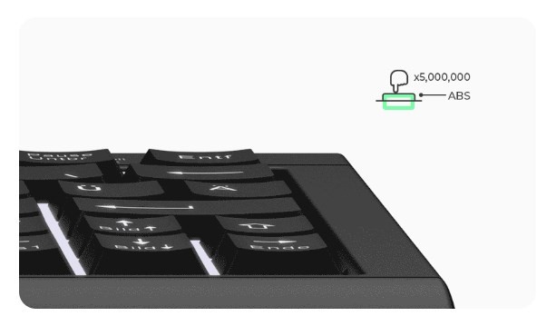 KeySonic KSK-3010ELC (DE) klawiatura Dom USB QWERTZ Niemiecki Czarny
