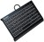 KeySonic KSK-3011ELC (DE) klawiatura Dom USB QWERTZ Niemiecki Czarny