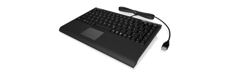 KeySonic ACK-540U+ (UK) klawiatura Biuro USB QWERTY British English Czarny