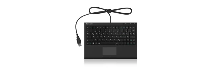 KeySonic ACK-3410 (DE) klawiatura Biuro USB QWERTZ Niemiecki Czarny