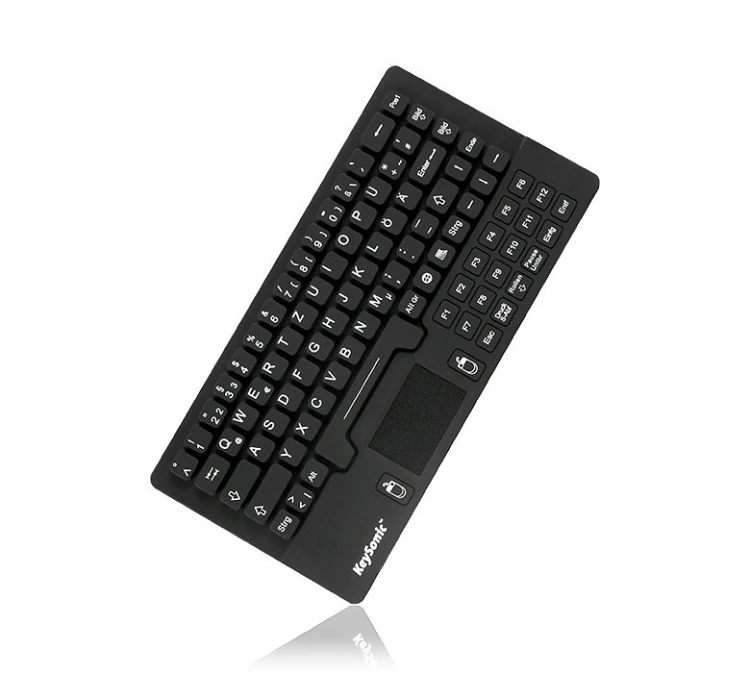 KeySonic KSK-5031IN (DE) klawiatura Uniwersalne USB QWERTZ Niemiecki Czarny