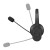 LogiLink BT0059 słuchawki/zestaw słuchawkowy Bezprzewodowy Opaska na głowę Biuro/centrum telefoniczne Bluetooth Podstawka do ładowania Czarny