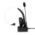 LogiLink BT0059 słuchawki/zestaw słuchawkowy Bezprzewodowy Opaska na głowę Biuro/centrum telefoniczne Bluetooth Podstawka do ładowania Czarny