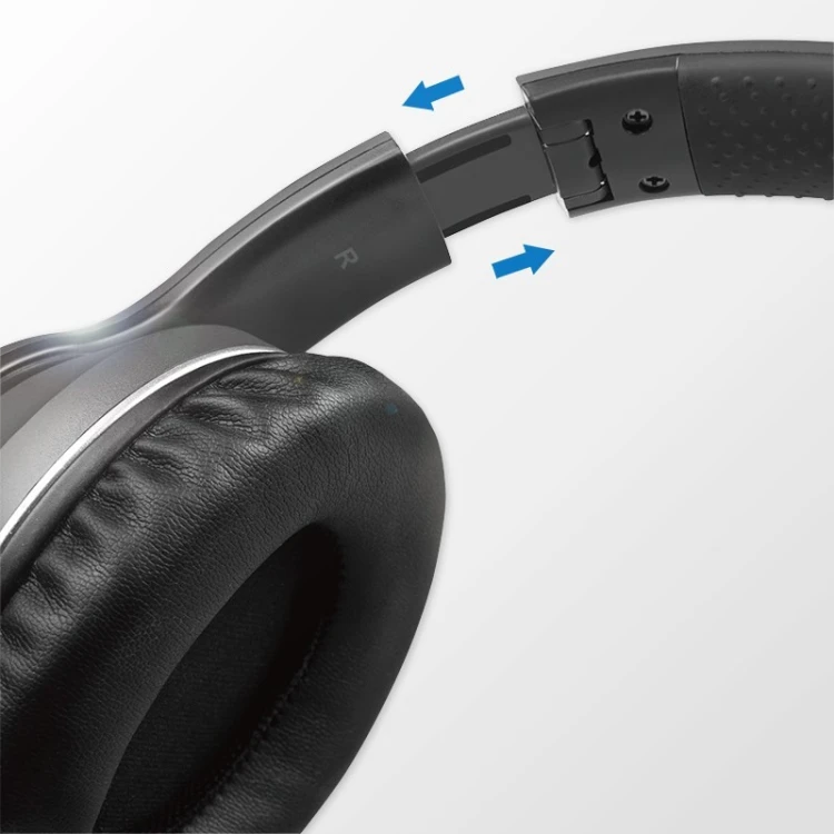 LogiLink BT0053 słuchawki/zestaw słuchawkowy Bezprzewodowy Opaska na głowę Muzyka Bluetooth Czarny