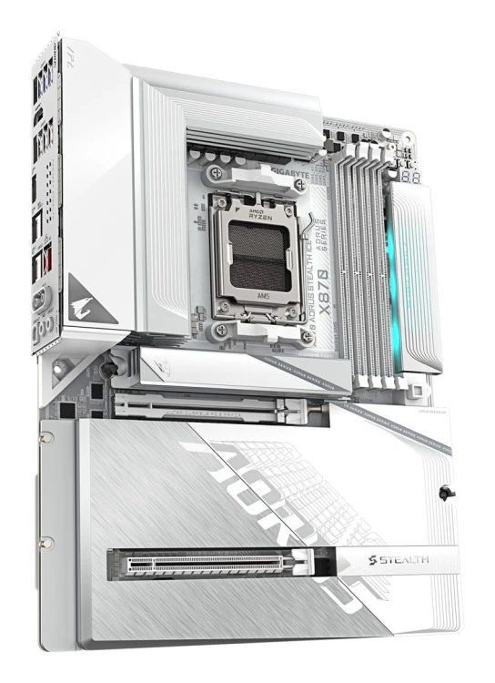 GIGABYTE X870 AORUS STEALTH ICE AMD X870 Gniazdo AM5 ATX