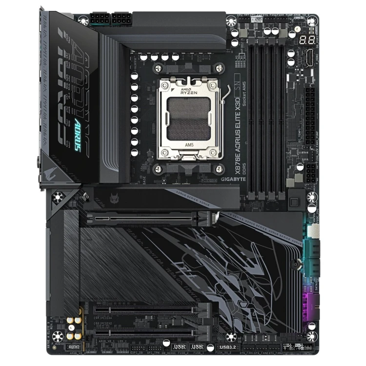 Płyta główna GIGABYTE X870E AORUS ELITE X3D AMD X870E AM5 ATX