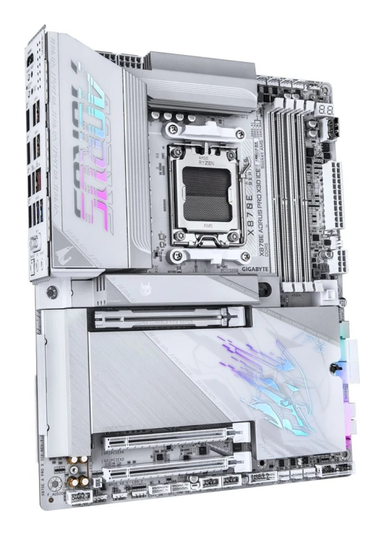 GIGABYTE X870E AORUS PRO X3D ICE AMD X870E Gniazdo AM5 ATX