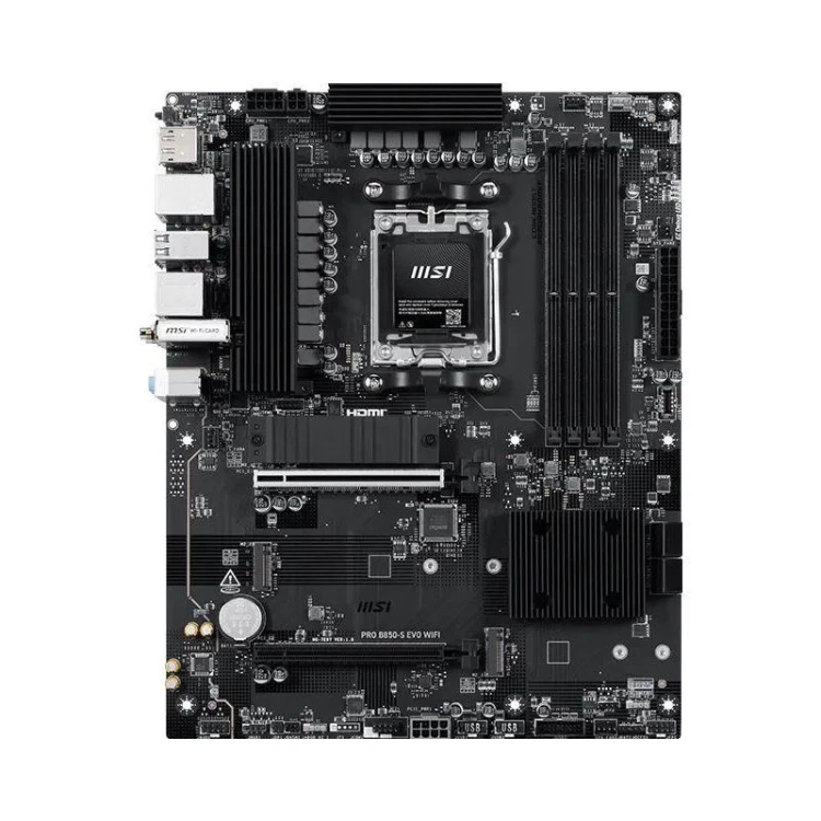 MSI PRO B850-S EVO WIFI płyta główna AMD B850 Gniazdo AM5 ATX