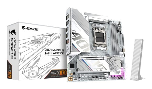 Gigabyte X870M AORUS ELITE WIFI7 ICE      (X870,AM5,ATX,DD
