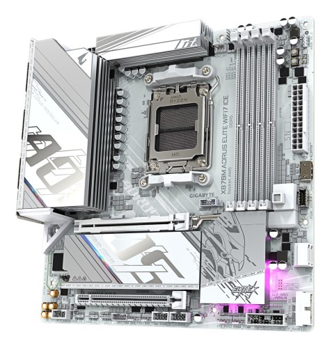 Gigabyte X870M AORUS ELITE WIFI7 ICE      (X870,AM5,ATX,DD