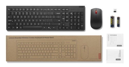 Lenovo TAS+Maus wireless - Essential Combo Keyboard+Mouse G2