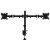 Equip 650152 uchwyt / stojak do monitorów 68,6 cm (27") Biurko Czarny