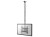 Equip 650321 uchwyt do tablic informacyjnych 177,8 cm (70") Czarny