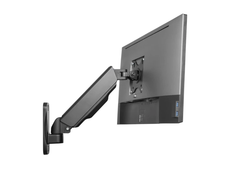 Equip 650136 uchwyt / stojak do monitorów 81,3 cm (32") Ściana Czarny