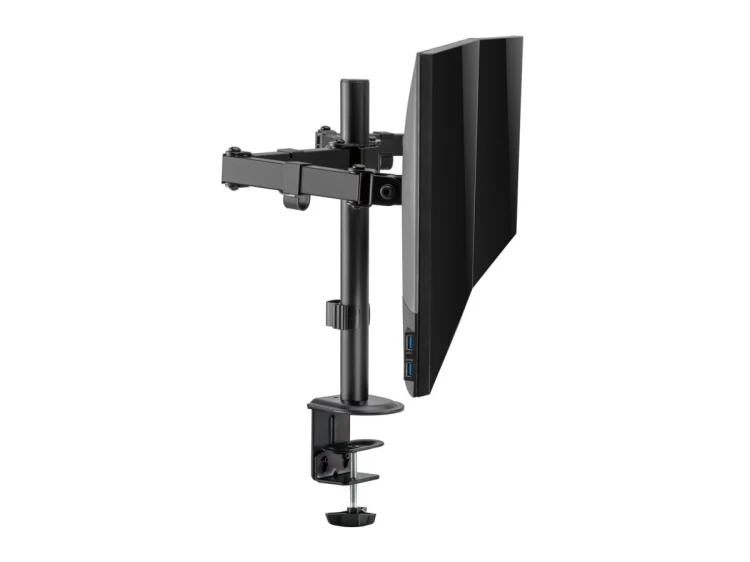 Equip 650157 uchwyt / stojak do monitorów 81,3 cm (32") Biurko Czarny