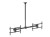 Equip 650376 uchwyt do telewizorów 152,4 cm (60") Czarny