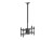 Equip 650377 uchwyt do telewizorów 2,18 m (86") Czarny