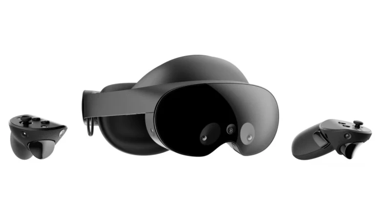 Gogle VR Meta Quest Pro 256GB Black (US Spec) 899-00412-01 Czarne