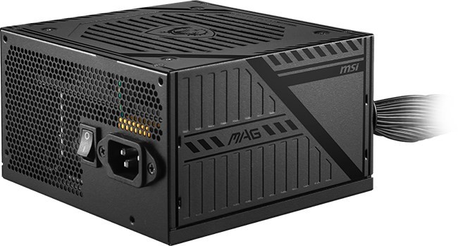 MSI MAG A650BNL moduł zasilaczy 650 W 24-pin ATX ATX Czarny