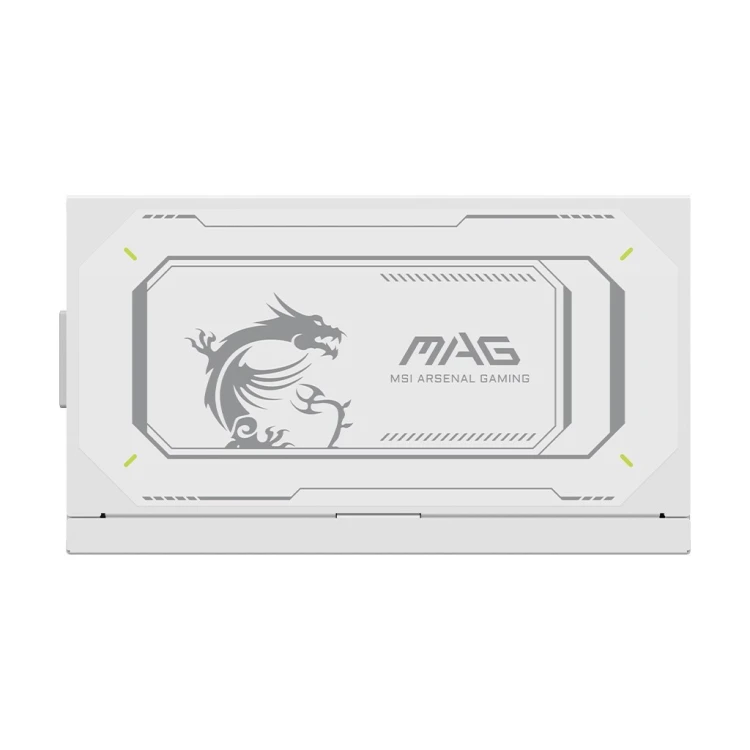 MSI MAG A1000GL PCIE5 WHITE moduł zasilaczy 1000 W 24-pin ATX ATX Biały