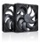 Noctua 140mm NF-A14x25 G2 PWM Sx2 PP chromax.black edition - zestaw dwóch wentylatorów