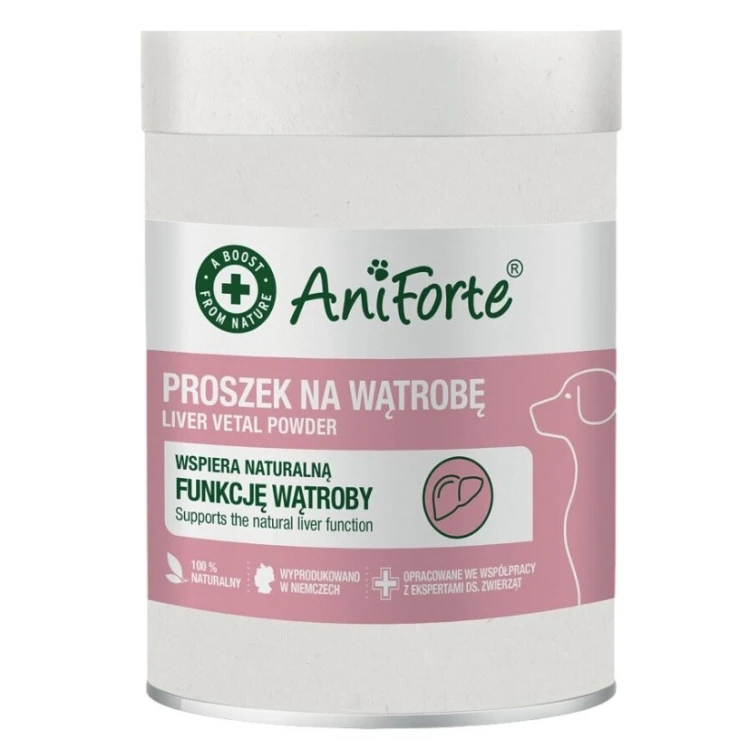 AniForte Proszek na wątrobę dla psa 100g