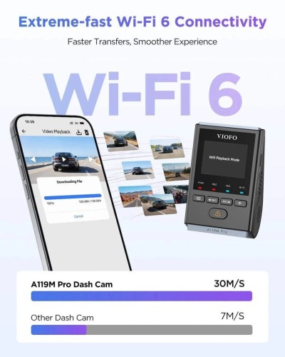 Wideorejestrator VIOFO A119M Pro
