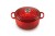 Le Creuset Signature Roaster okrągły 22cm wiśniowy