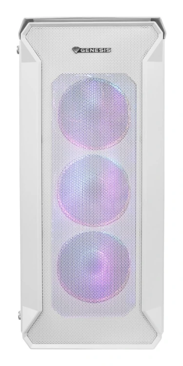 GENESIS OBUDOWA IRID 505 ARGB BIAŁA MIDI TOWER NPC-1872