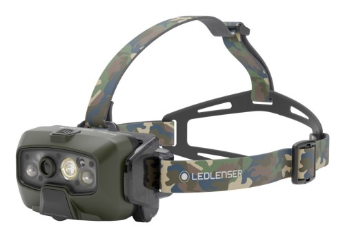 Latarka Ledlenser HF8R Core RGB camouflage