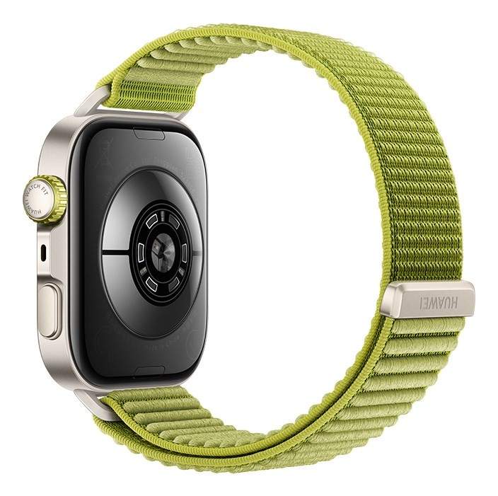 Smartwatch Huawei Watch FIT4 Pro, 3D Woven Žalias Strap, Titanium Body, Seiya-B29