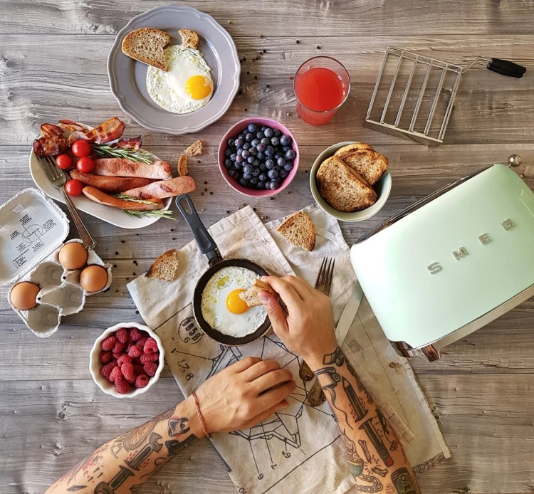 Toster SMEG TSF01PGEU pastelowy zielony
